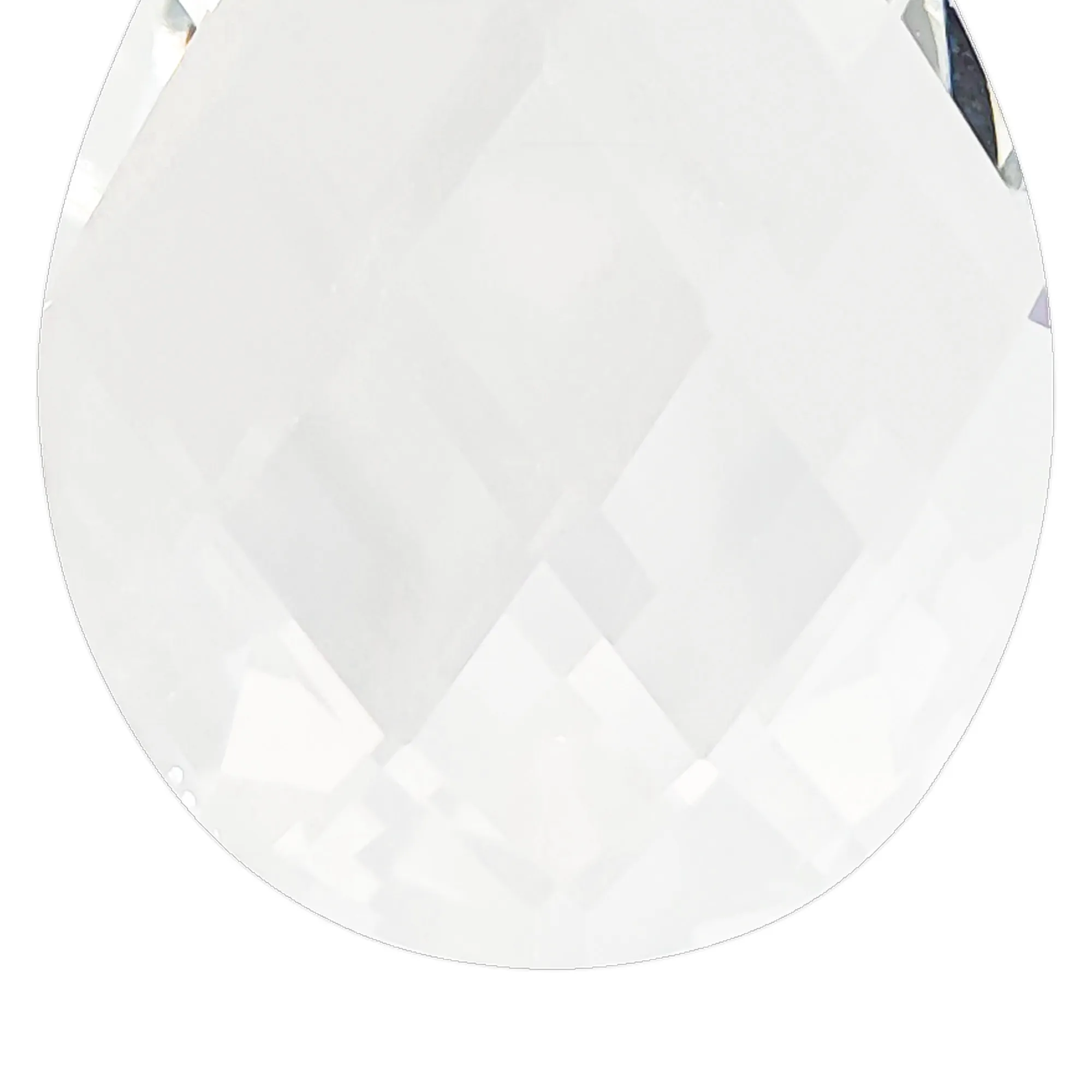Crystal Pendalogue, No Ring Or Pin Included Clear63mm C20060  Diyas Crystal Pendalogue